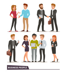Obraz premium Business people