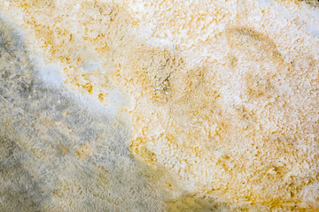 Sinter terraces of highly active geothermal area in Orakei Korak