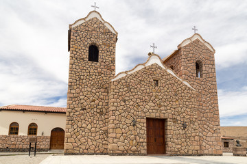 Cathedral in San Antonio de los Cobres, Argentina