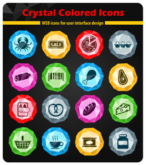 Grocery simply icons