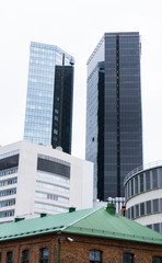 modern business building in Tallinn. skyscraper