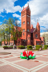 Obraz premium Saints Simon Helena Church