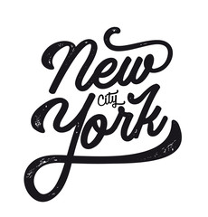 New york city logo - obrazy, fototapety, plakaty