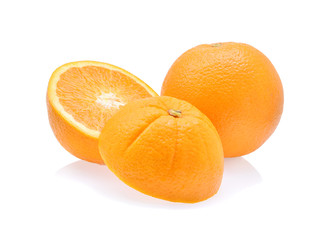 orange on white background