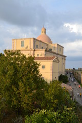 Fototapeta na wymiar Duomo antico di Milazzo