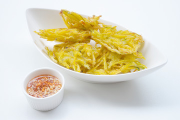 fried pumpkin,Chinese food