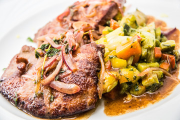 Liver dish