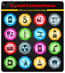 Industrial simply icons
