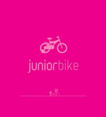 Vélo, logo, identité visuelle, sport, loisirs, famille, randonnée