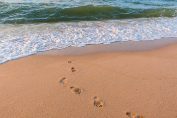 Footprints in the Sand