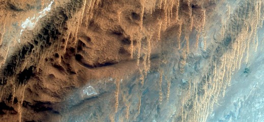 Stalactite sand, abstract landscapes of deserts of Africa ,Abstract Naturalism,abstract photography deserts of Africa from the air,abstract surrealism,mirage in desert,fantasy forms in the dunes 