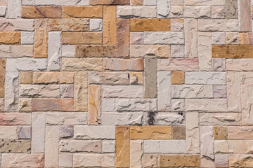 Brown stone wall texture