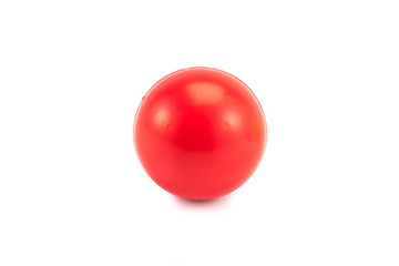 stress ball on white background