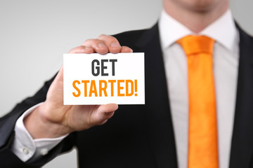 Obraz premium Get Started