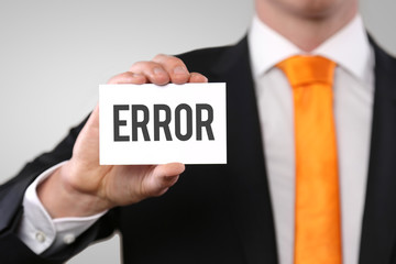 Error