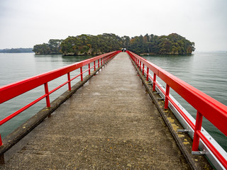 Fototapeta premium 日本三景 松島 福浦橋