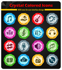 music icon set