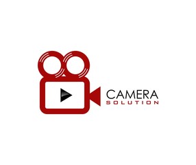 Fototapeta premium Camera logo