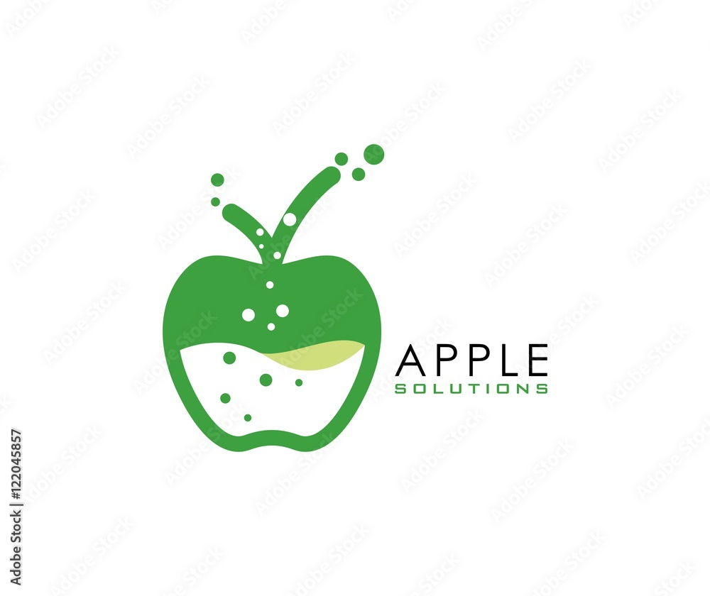 Canvas Prints apple logo