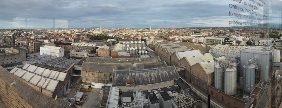Dublin panorama.