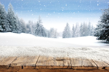 winter table place 