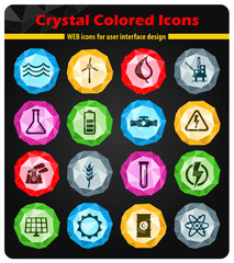 Power generation simply icons