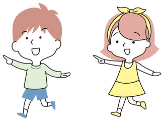 男の子と女の子