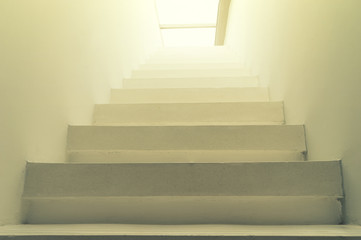 abstract stair and light filter vintage
