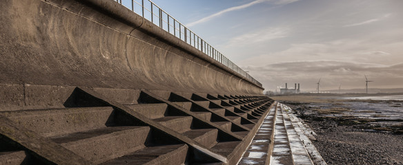 Severn Beach Sea Wall
