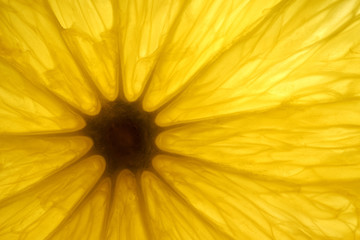 orange cross section