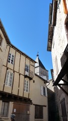 Fototapeta na wymiar Severac le Château, village d'Aveyron