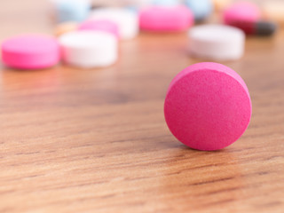 Pill or Medicine on table
