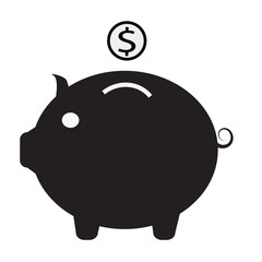 Piggy bank icon
