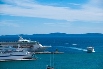 Cruise ships, Split Croatia