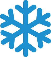 Fototapeta premium Snow snowflake symbol
