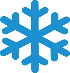 Obraz premium Snowflake symbol