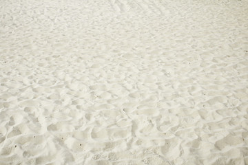White sand beach