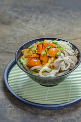 Korean hot spicy noodles