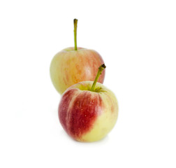 Red and yellow apple