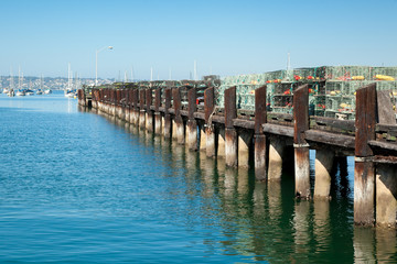 Fototapeta na wymiar Bay Dock