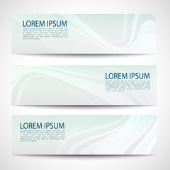 Abstract header gray white wave white vector design