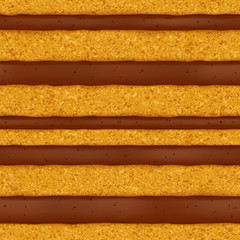 Sponge cake background. Colorful seamless texture.