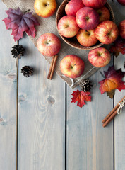 Autumn background, natural produce