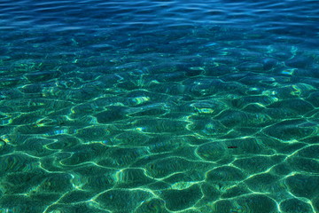 Adriatic sea background in Brela , Croatia moments