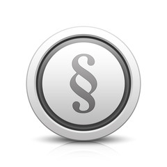 Paragraph – Light gray button with reflection & black