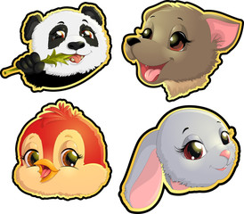Cute Animals Faces