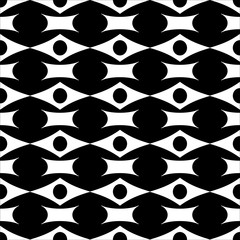 Rhombus and circle seamless pattern 01-09