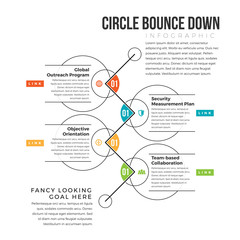 Circle Bounce Down