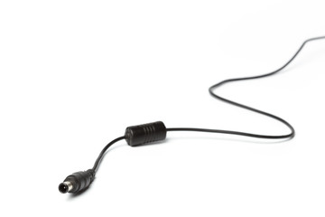AC adapter isolated on white