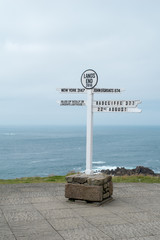 Land's End Sign